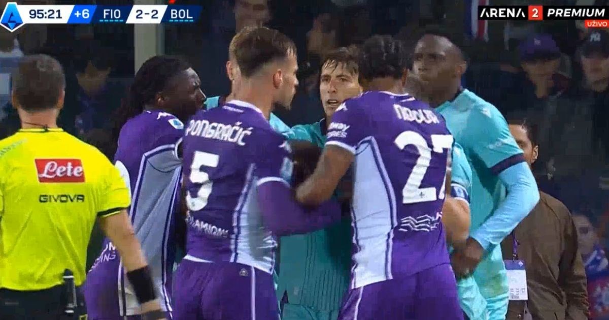 VIDEO Džeko se zakačio s protivnikom, Pongračić odmah uletio u gužvu