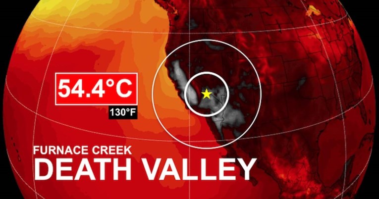 U američkoj Dolini smrti srušen povijesni temperaturni rekord: 54.4 Celzijeva stupnja
