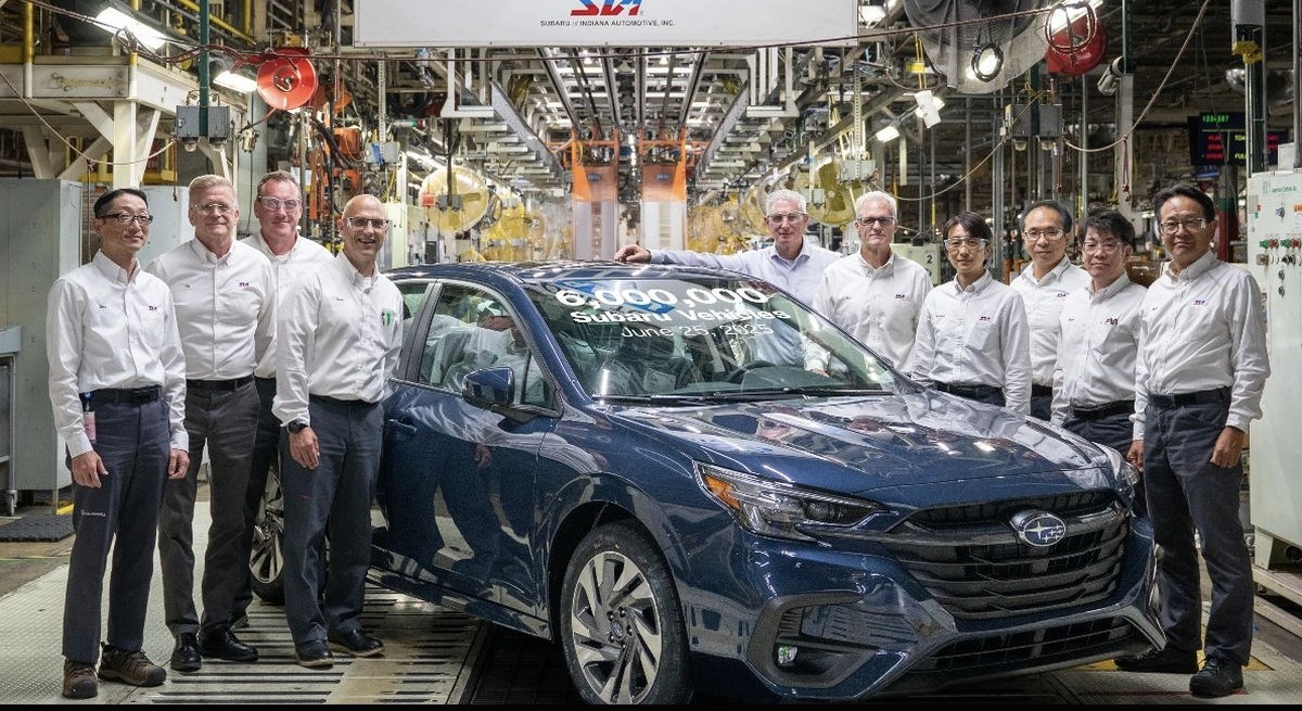 Subaru u Americi radi sjajan posao. Proizveo 6 milijuna vozila izvan Japana