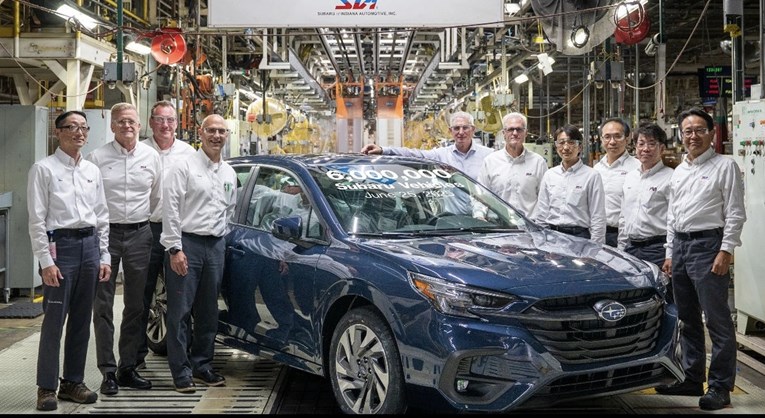 Subaru u Americi radi sjajan posao. Proizveo 6 milijuna vozila izvan Japana