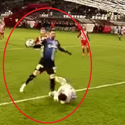 VIDEO Reprezentativac BiH prevario suca, zabio rukom i krenuo u proslavu gola