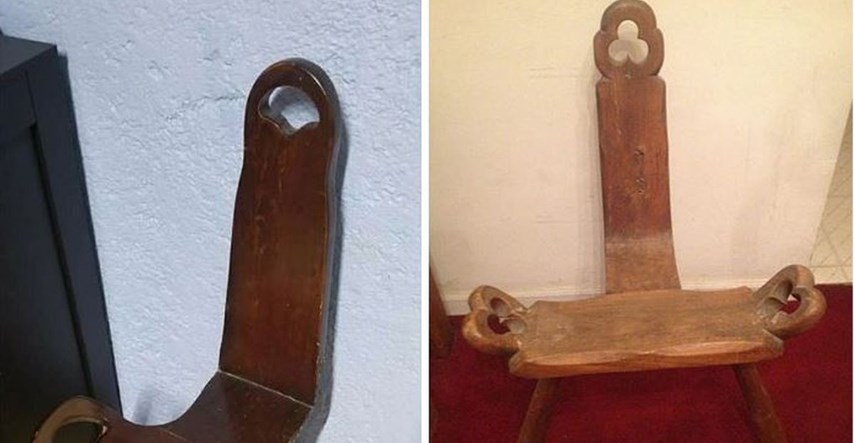 Otac kćerki kupio prastaru stolicu, nije imao pojma za što se nekada koristila