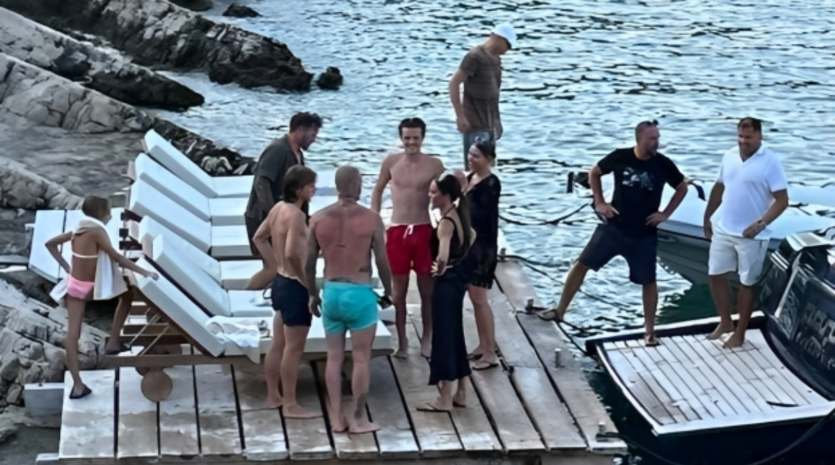 FOTO David Beckham i Luka Modrić se družili na Šipanu, zajedno su i večerali