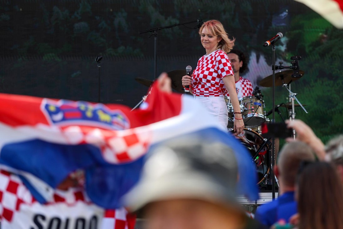 Tajči pjevala za navijače u Dallasu: "I oni koji nisu iz Hrvatske nose naše dresove"