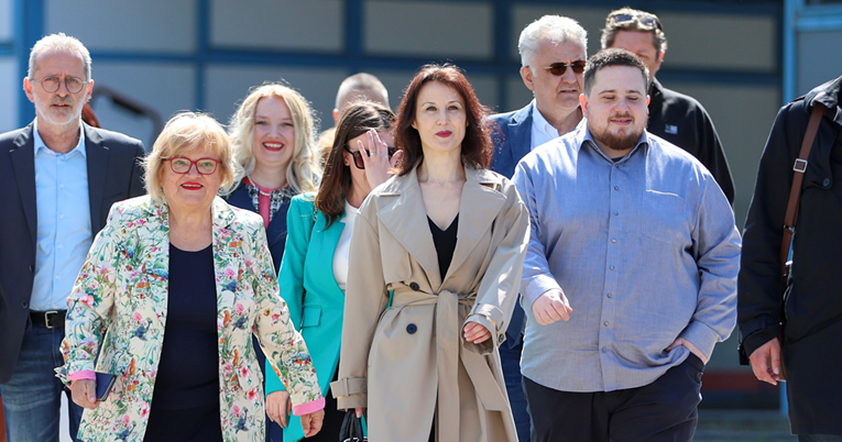 Dalija Orešković predala listu za zagrebačku Skupštinu