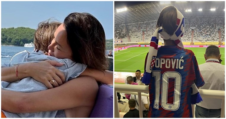 Severina odvela sina na utakmicu Hajduka, nosio je dres sa svojim prezimenom