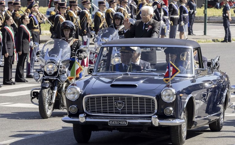 Vremešna Lancia i dalje vozi talijanskog predsjednika