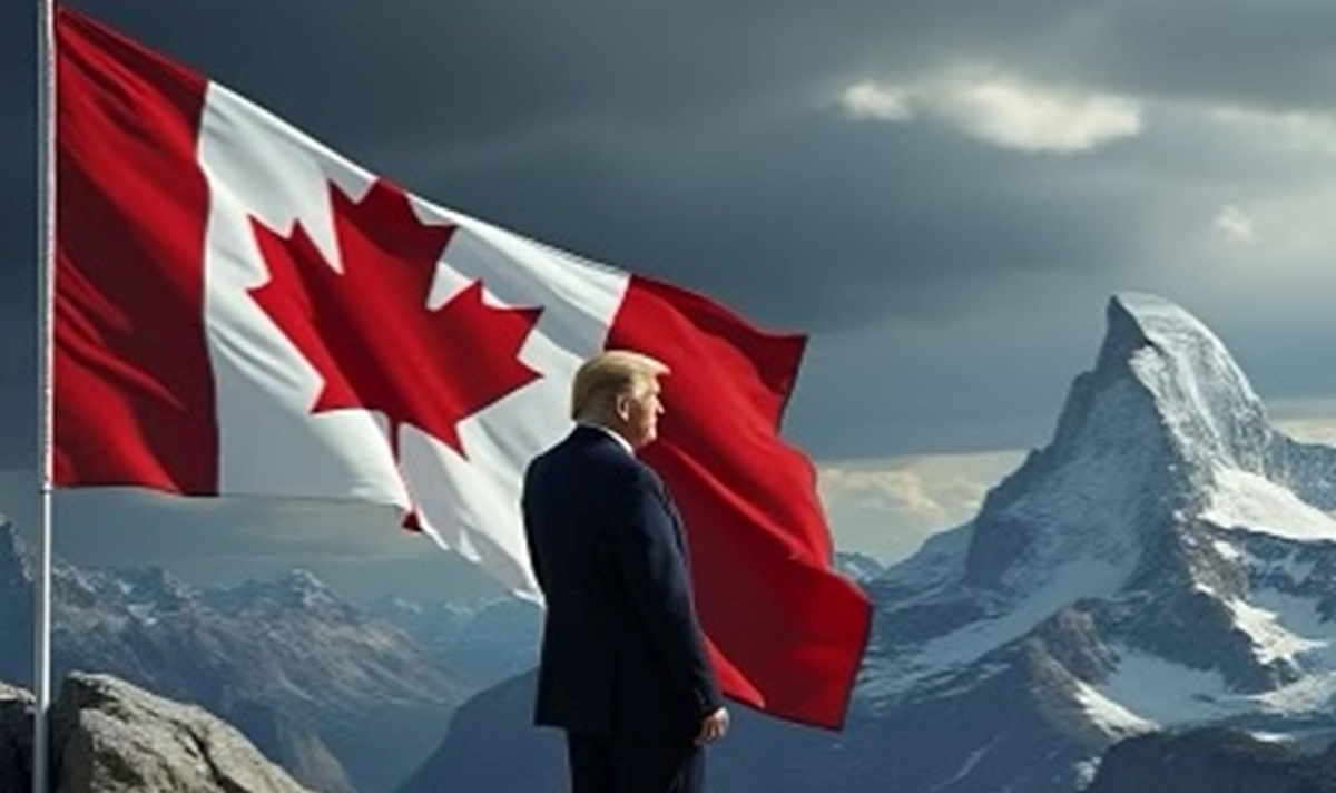 Trump objavio ovu AI sliku nakon glasina da želi da Kanada postane dio SAD-a