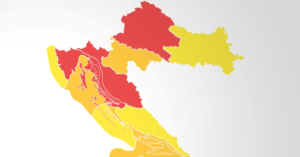 Za Zagreb objavljen crveni meteoalarm zbog vjetra