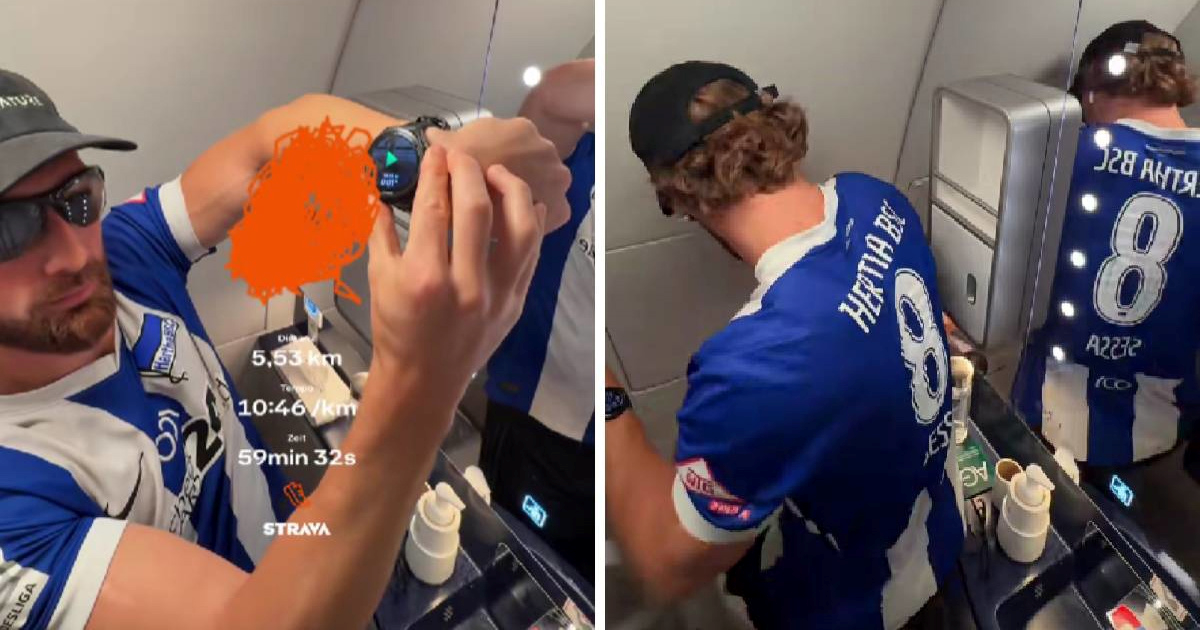 "Istrčao" je 5 km u WC-u aviona i svi se pitaju: "Pobogu, zašto?"