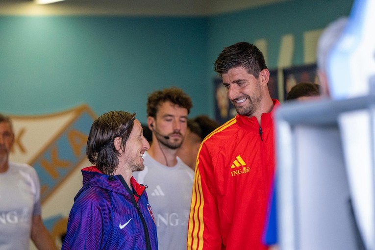 Courtois: Modrić je nevjerojatan tip. Može biti primjer mnogim igračima