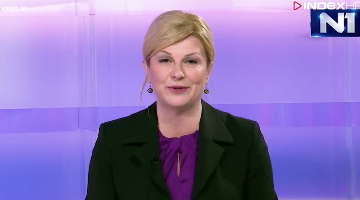 VIDEO Kolinda pozvala birače da na izborima zaokruže broj 1. Ona je broj 2