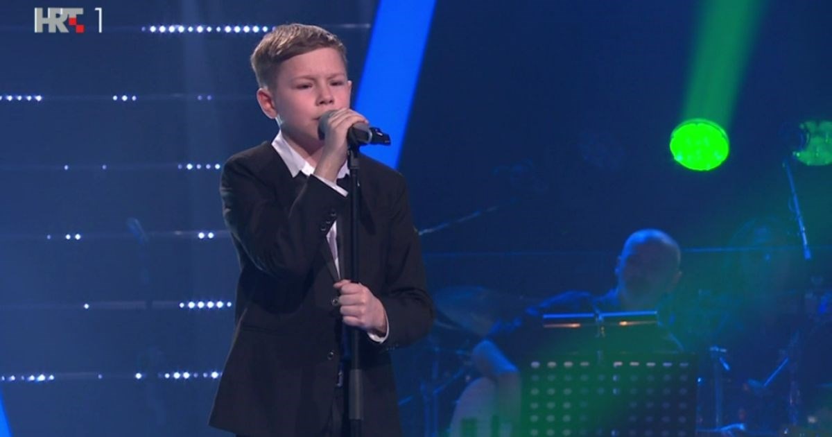 Marino Vrgoč je pobjednik showa The Voice Kids Hrvatska