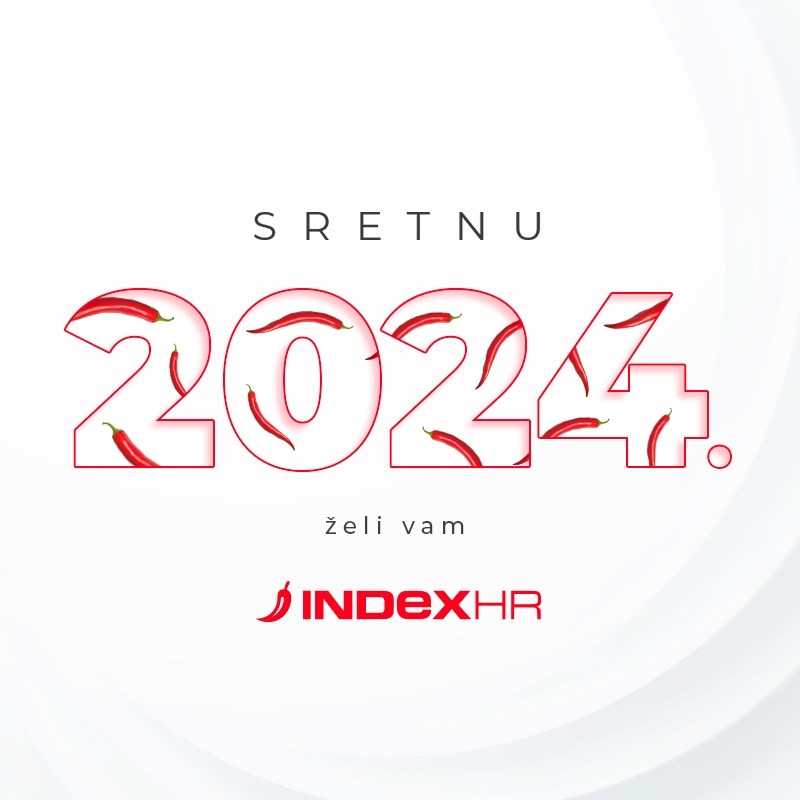 Sretna nova 2024. od Indexa. Želimo vam hrabrosti da promijenite ono što želite
