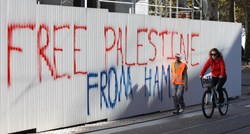 U Zagrebu se pojavio grafit "Oslobodite Palestinu". Sad je netko dodao "od Hamasa"