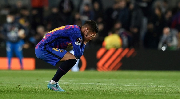 Zvijezda Barcelone rasplakala se na kraju utakmice