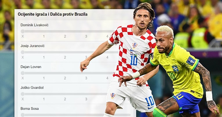 ANKETA Tko je bio najbolji, a tko najlošiji protiv Brazila?