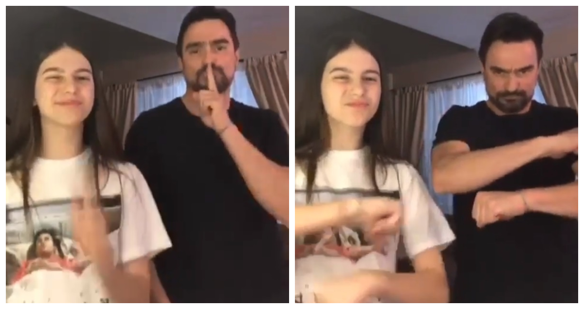 Ni Jole nije odolio TikTok izazovu pa zaplesao s kćeri: "Izgledaš kao stariji brat"