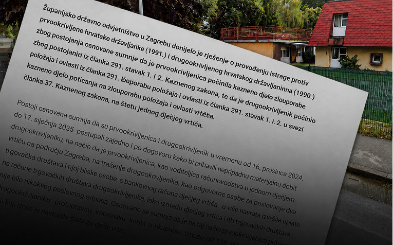 Index otkrio aferu u ZG vrtiću. Otvorena istraga protiv sina i snahe Ivice Lovrića