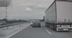 VIDEO Objavljena snimka divljanja Audijem na autocesti kod Zagreba