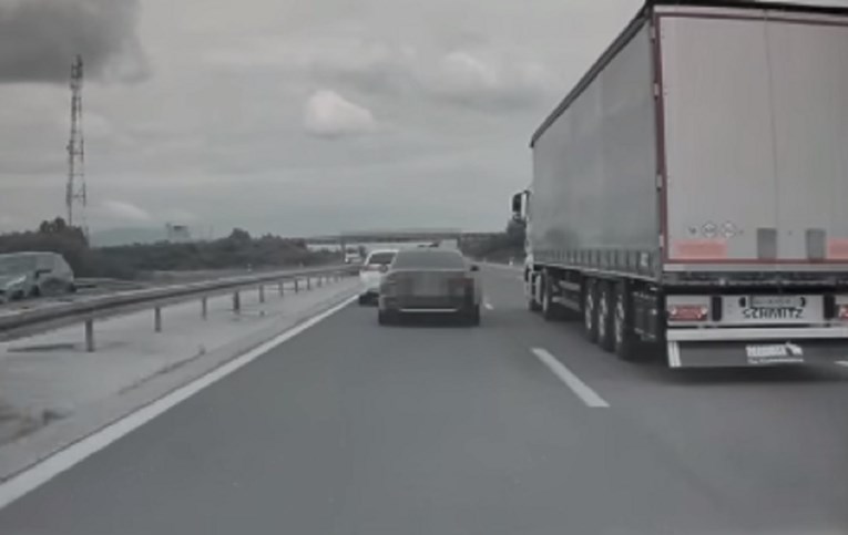 VIDEO Divljao na autocesti kod Zagreba, malo nedostajalo da dođe do tragedije