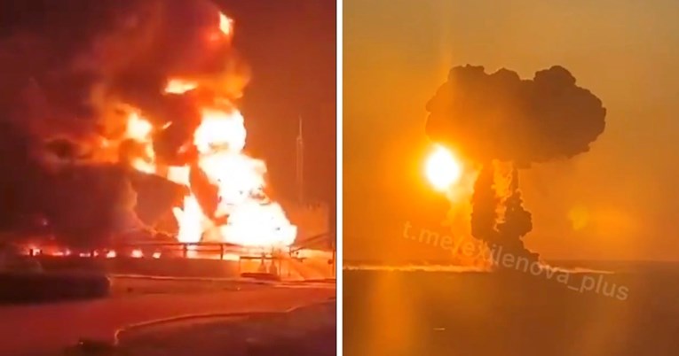 VIDEO Gori ključna ruska zračna baza, Ukrajinci izveli najžešći napad od početka rata