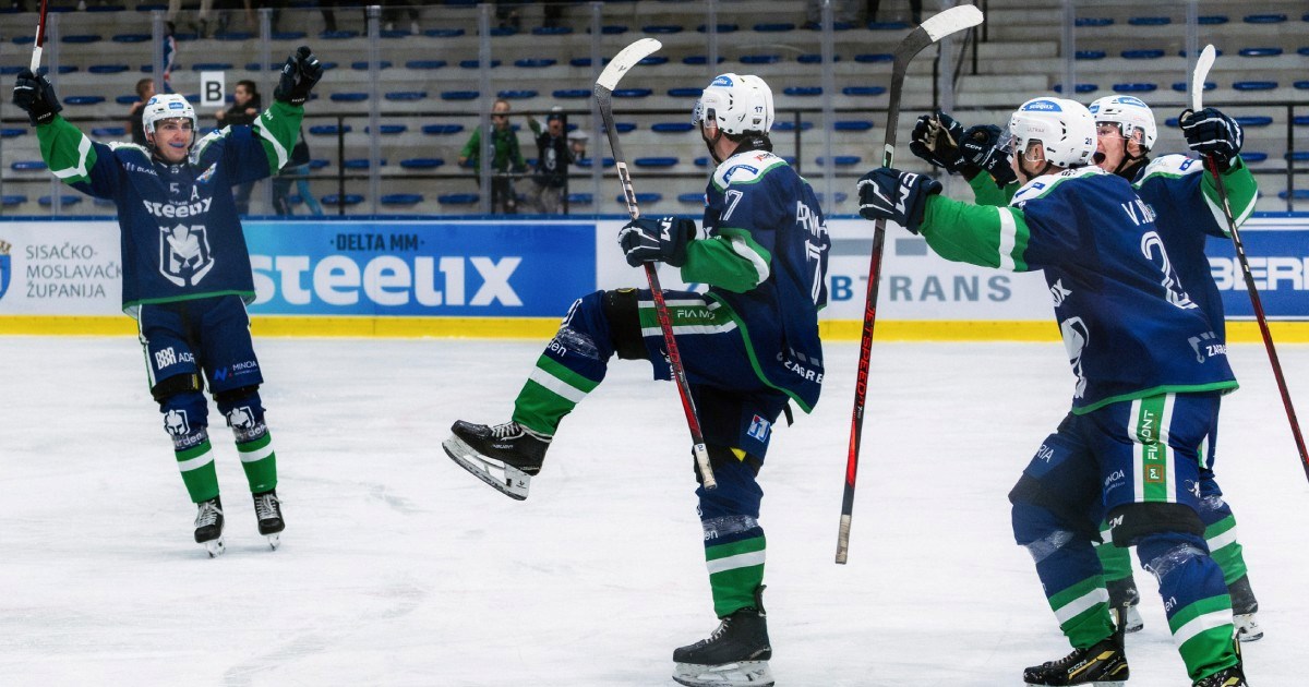 KHL Sisak pobijedio prvake i ostao na bod do vodećeg kluba Alpske lige