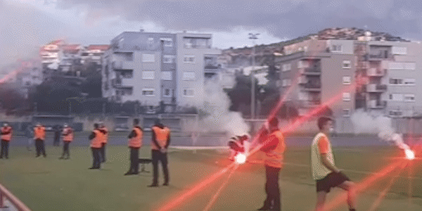 Dio Boysa usprkos zabrani ušao na stadion. Pogledajte bakljadu koja je uslijedila