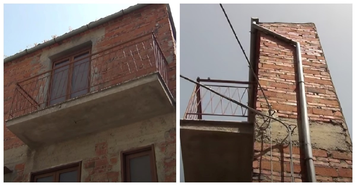 "Kuća inata" široka je 100 cm. Vlasnik ju je izgradio kako bi susjedu blokirao pogled