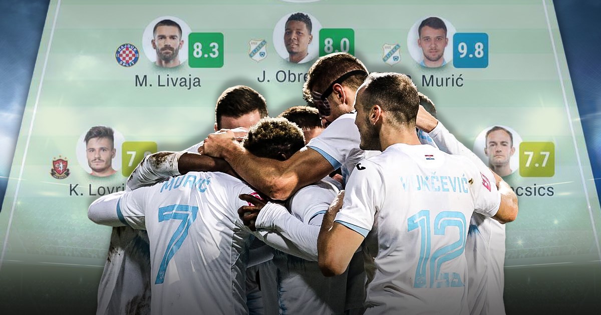 Evo tko je u idealnoj momčadi i tko je bio najbolji igrač 18. kola Prve HNL