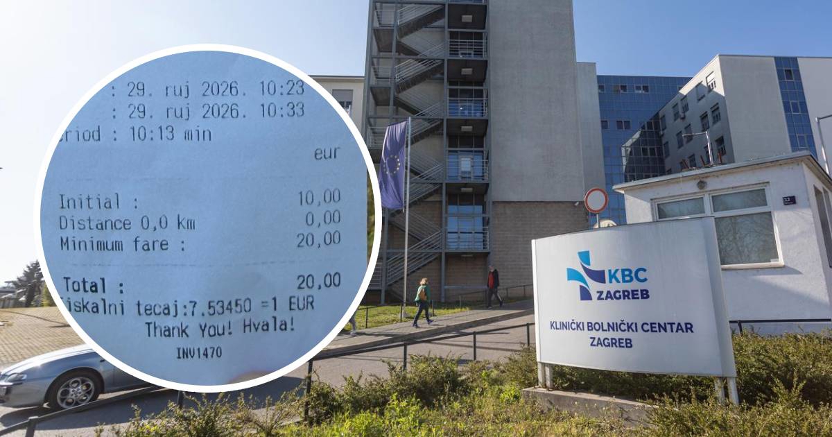 Koliko u Zagrebu košta taksi do Rebra? Pogledajte koliko smo platili vožnju od 2,5 km