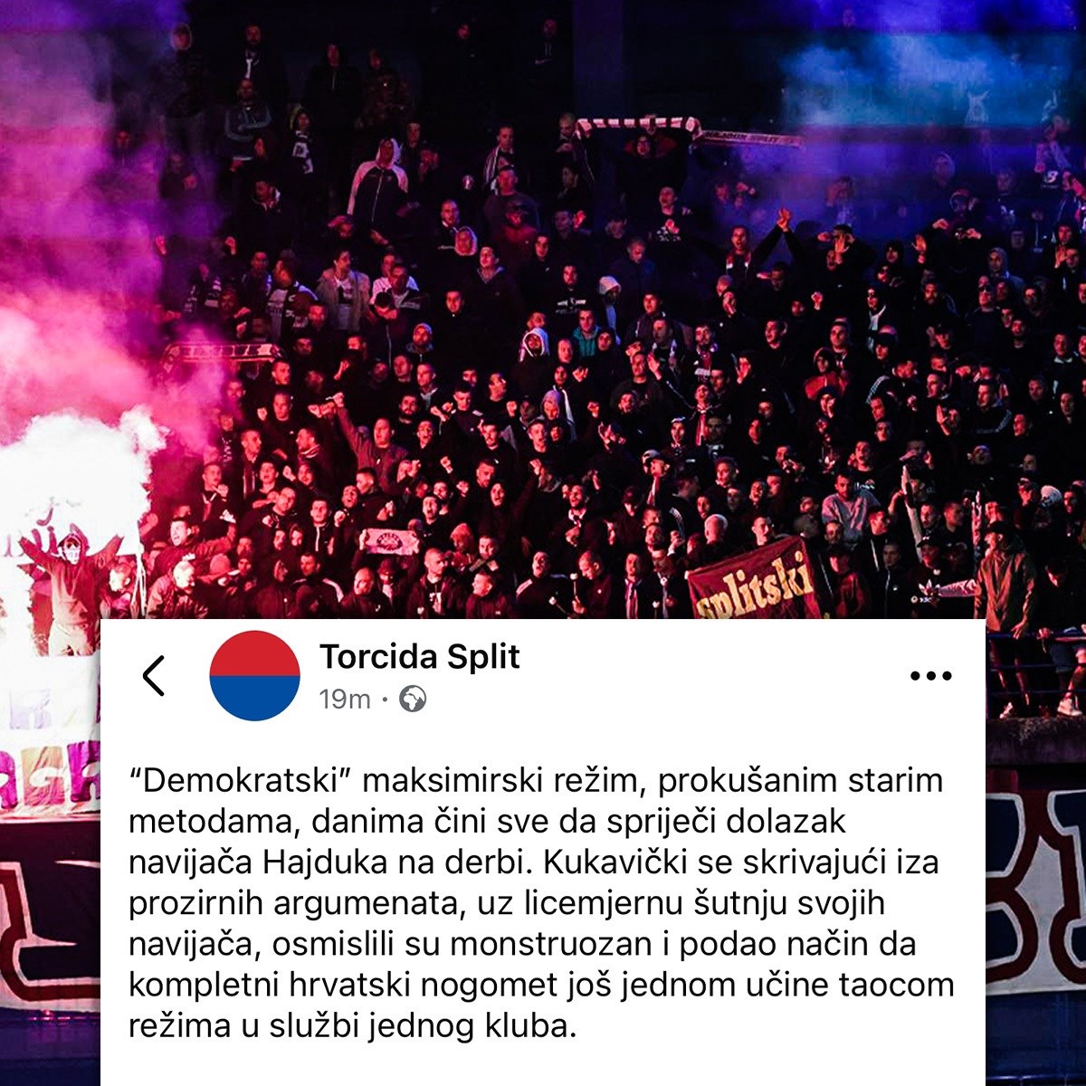 Torcida: Ni Antolić ni Mamić ne bi se postidjeli ovog što je Dinamo napravio