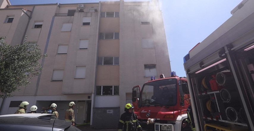 U požaru u centru Bjelovara teško ozlijeđena žena. Zapalilo se ulje u tavi