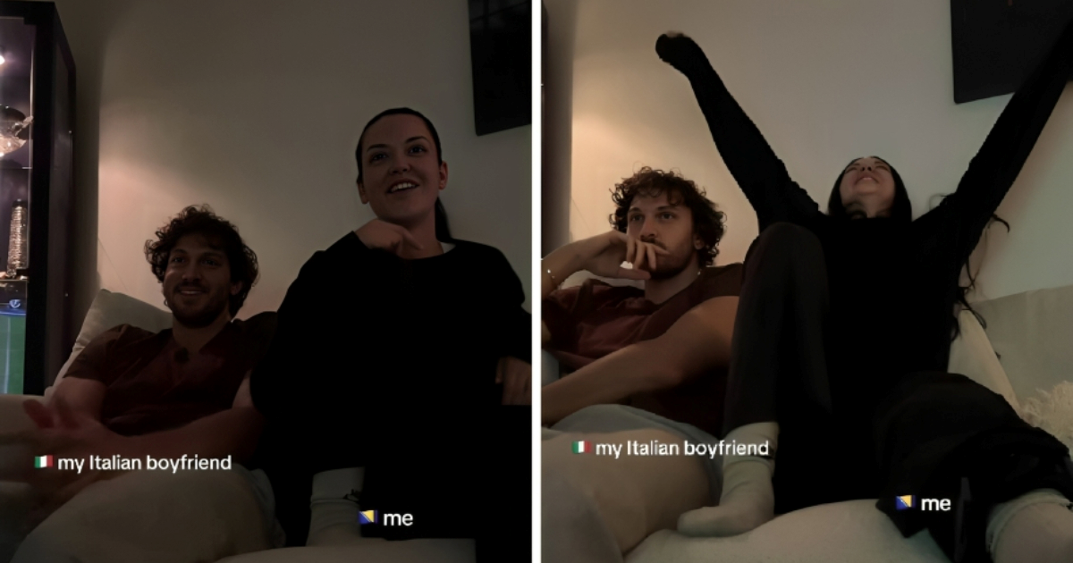 Manekenka iz BiH s dečkom Talijanom gledala Zmajeve, snimka postala hit