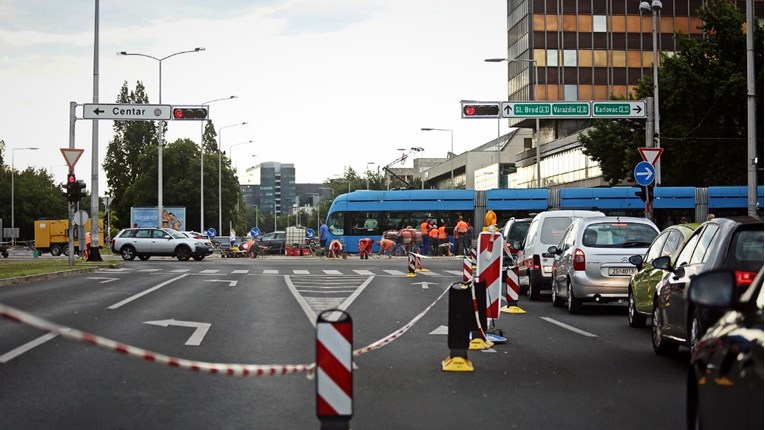 Produljuju se radovi na križanju dviju jako prometnih cesta u Zagrebu