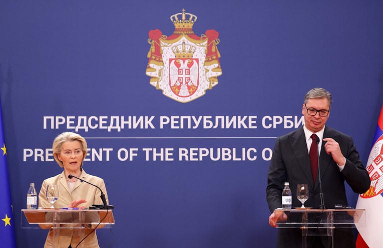 VIDEO Von der Leyen došla Vučiću pa mu držala lekciju