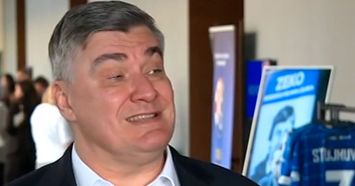 Milanović daje izjavu