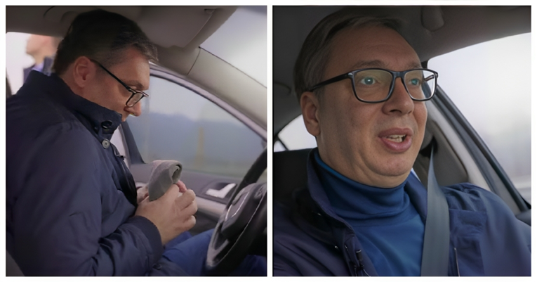Vučić objavio video iz Škode stare 17 godina: "Ide koliko hoćeš, rijetko vozim sam"