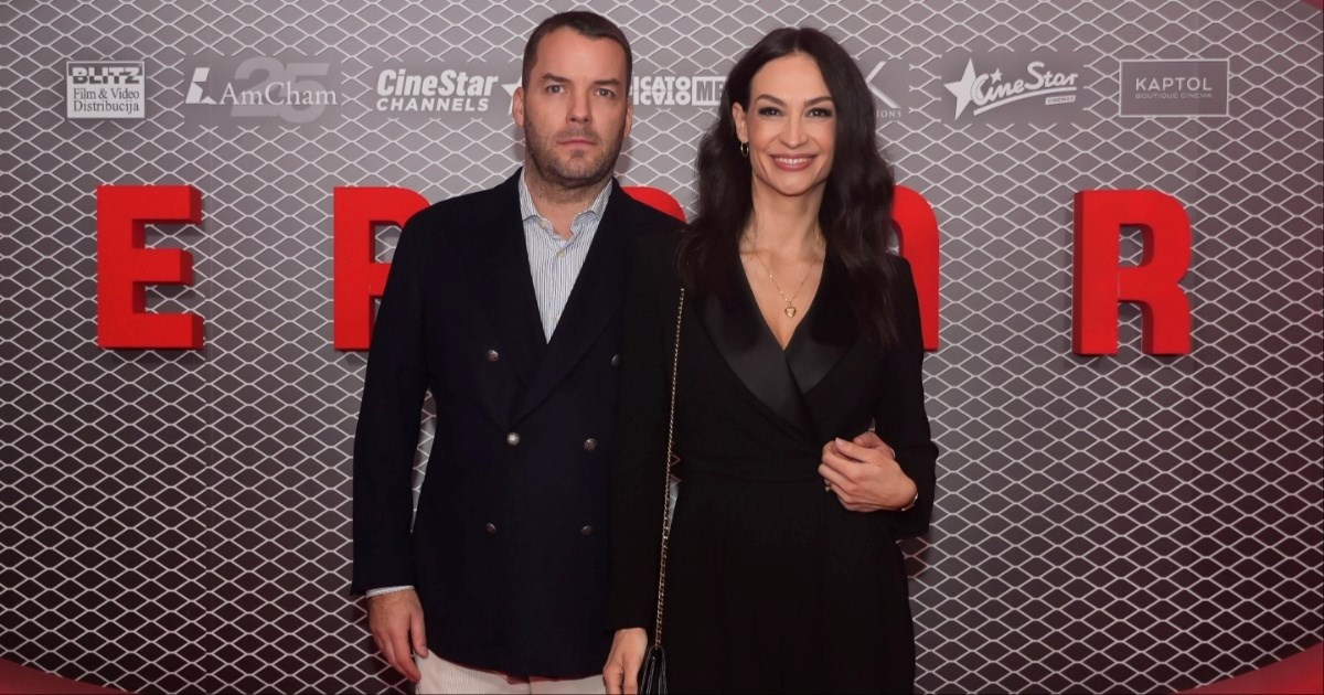 Monika Olujić snimljena u rijetkom izlasku sa suprugom Franom