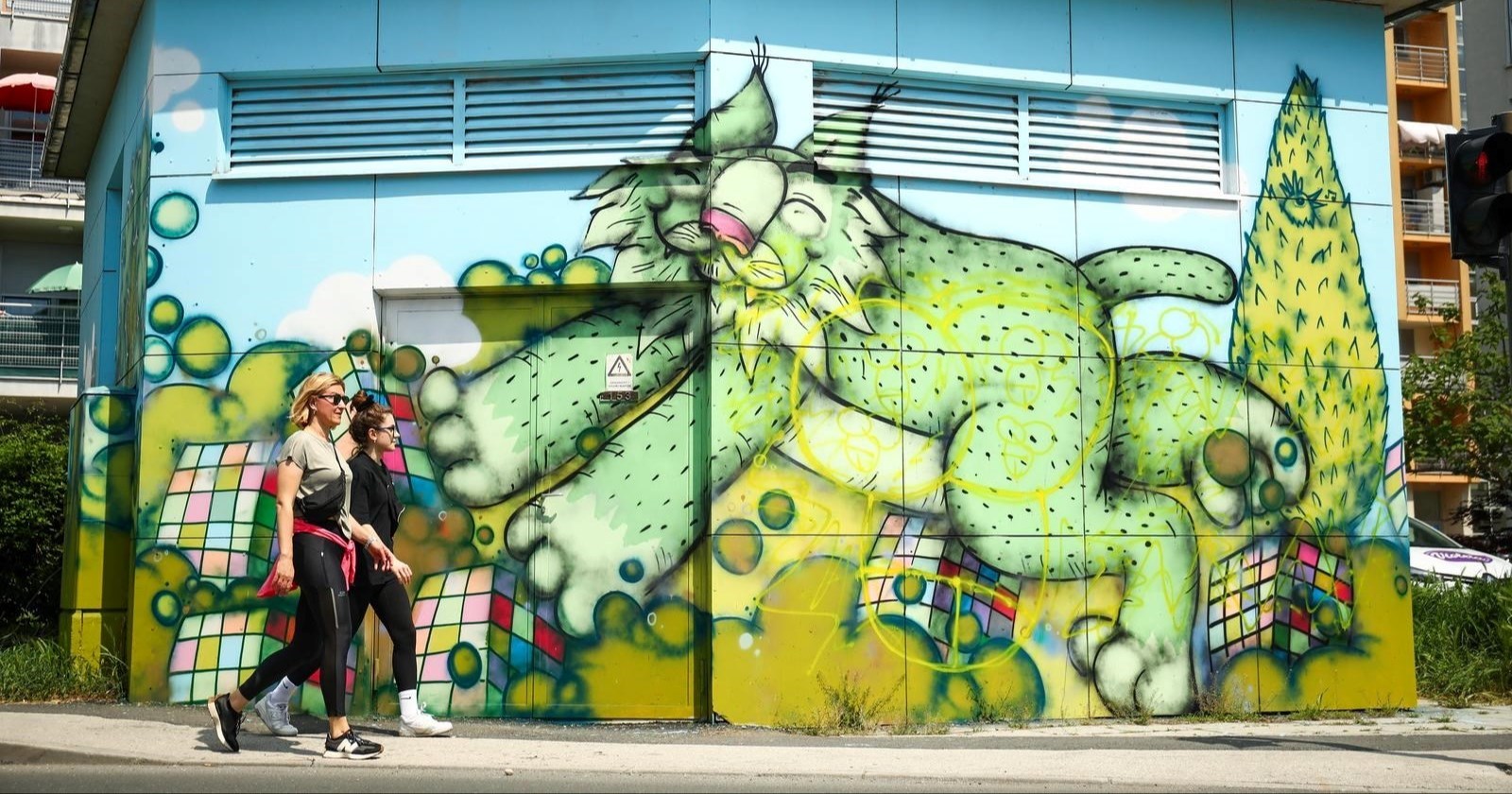 Pogledajte što je autor murala iz centra Zagreba napravio u Stenjevcu