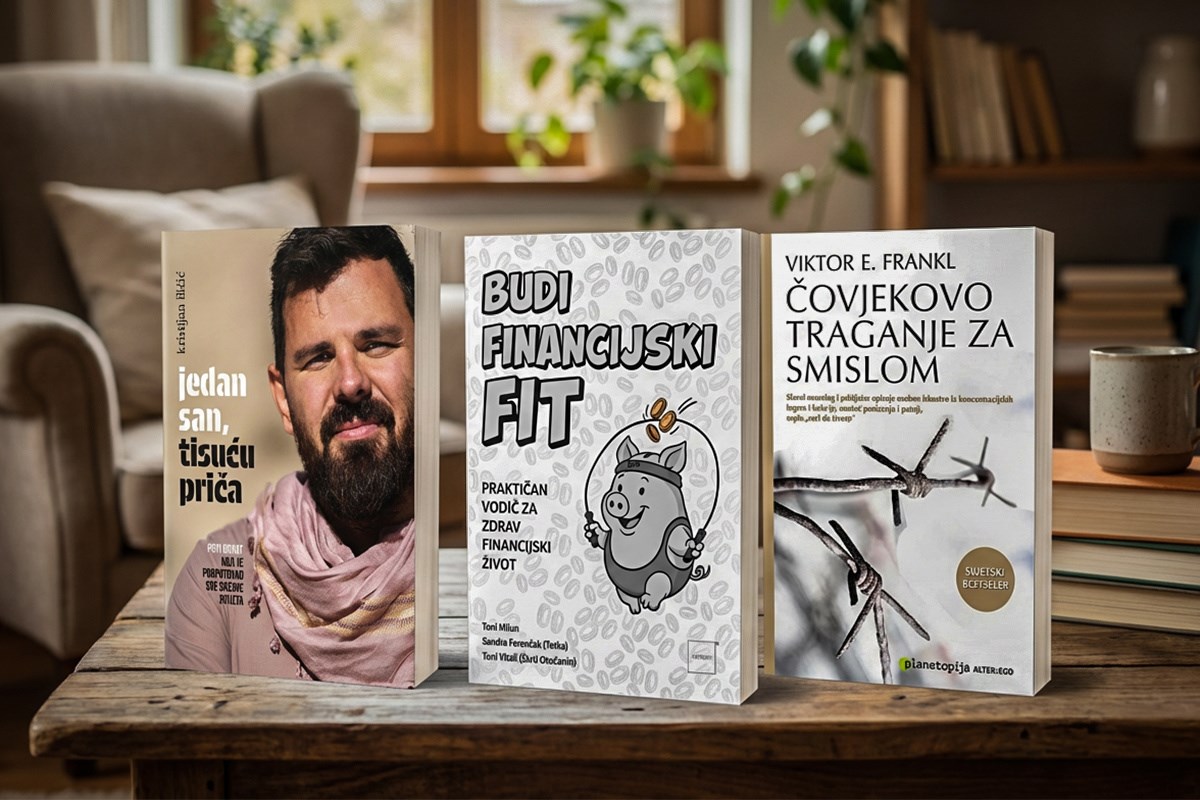 10 knjiga koje su Hrvati najviše čitali u 2025.