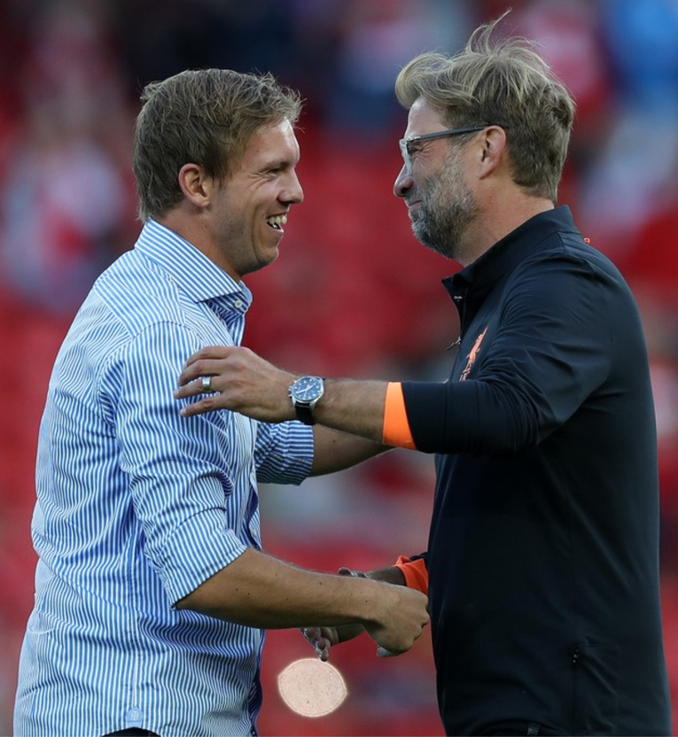 Klopp se javno ispričao Nagelsmannu: Shvatio sam da sam još uvijek idiot