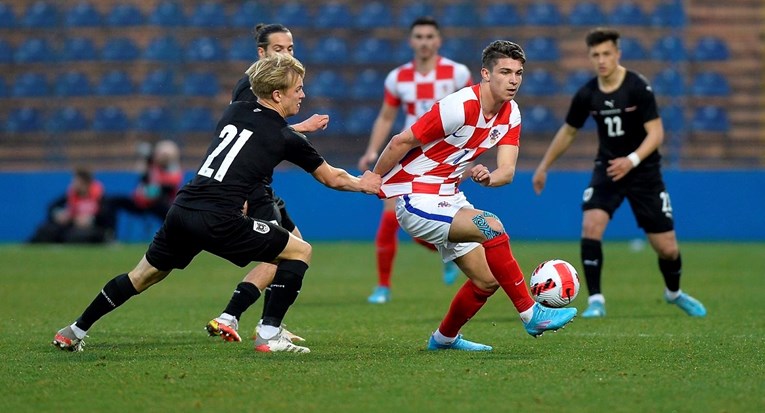 U-21 HRVATSKA - AUSTRIJA 0:0 Hrvatska remijem ugrozila prvo mjesto u skupini