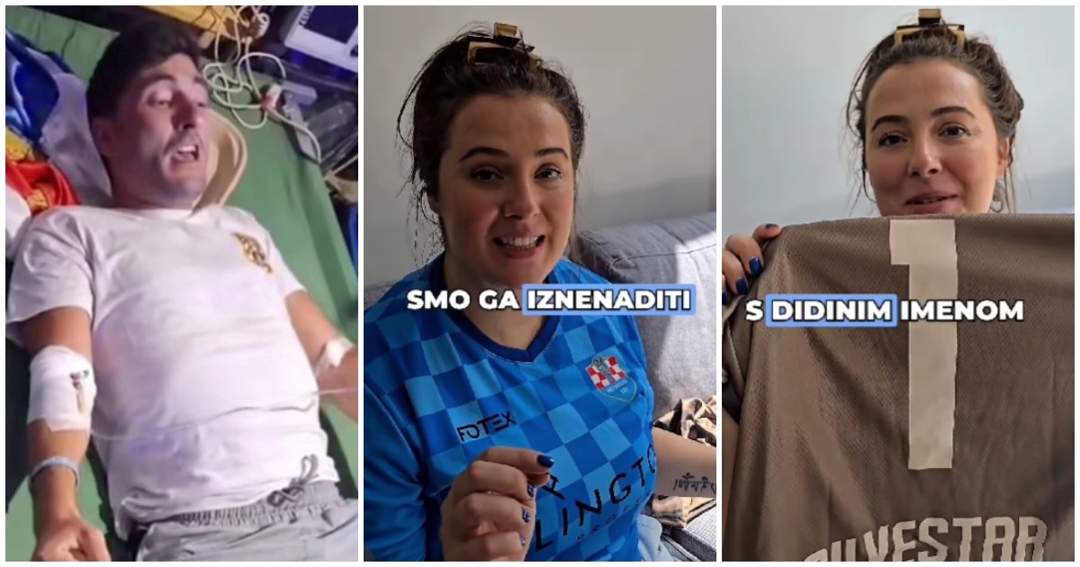 Tip koji je pjevao Thompsona i dok je bio na infuziji dobio iznenađenje od Vukovaraca