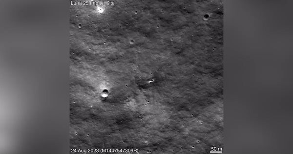 NASA objavila fotografije površine Mjeseca prije i poslije udara ruske letjelice