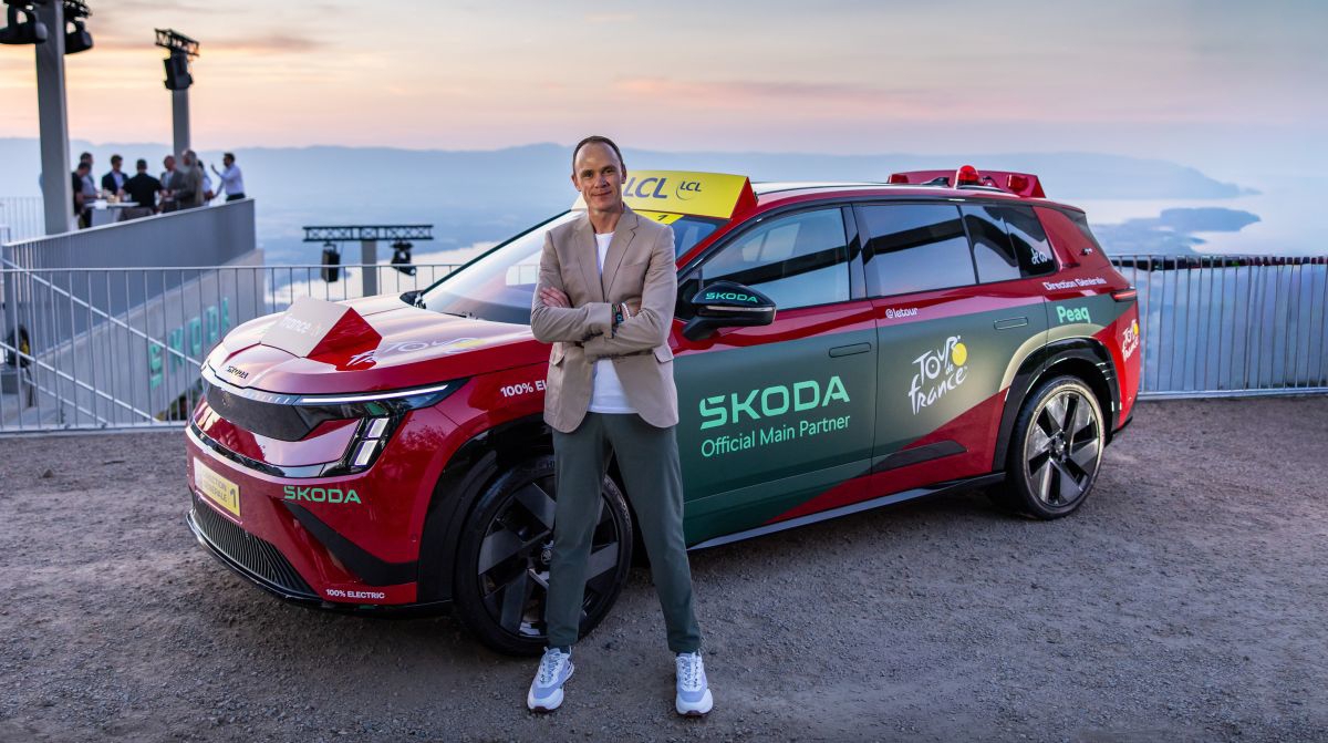 Tour de France ove godine predvodit će dojmljiva električna Škoda