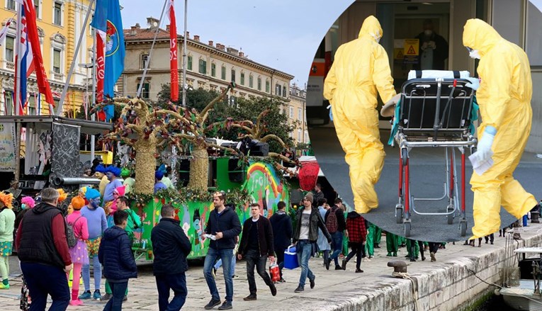 U Rijeci je karneval, došla je gomila ljudi iz Italije