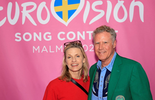 Holivudski glumac uživo je gledao nastupe na Eurosongu, objavljena fotka iz Malmöa