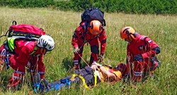 HGSS helikopterom spasio ozlijeđenog čovjeka s drugog najvišeg vrha Mosora