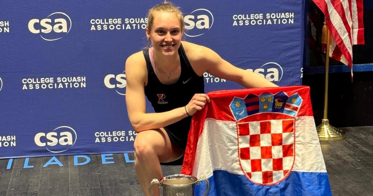 Veliki uspjeh za hrvatski squash. Franka Vidović predvodila Penn do naslova prvakinja